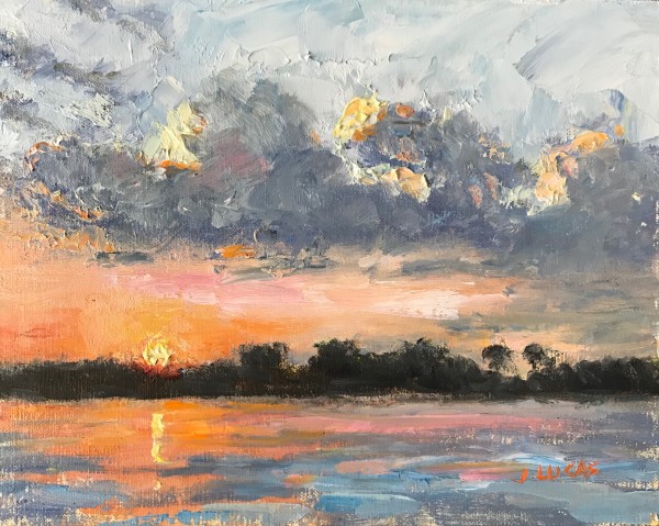 Sunset, Lake Martin by Janet Lucas Beck