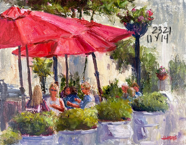 A Leisurely Lunch by Janet Lucas Beck