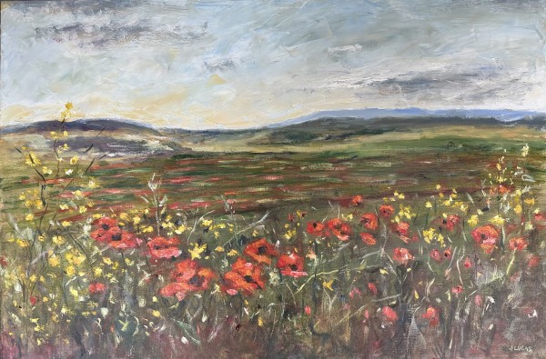 May Poppies by Janet Lucas Beck