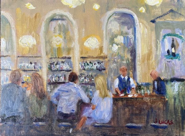 The Bar, Chez Fonfon by Janet Lucas Beck