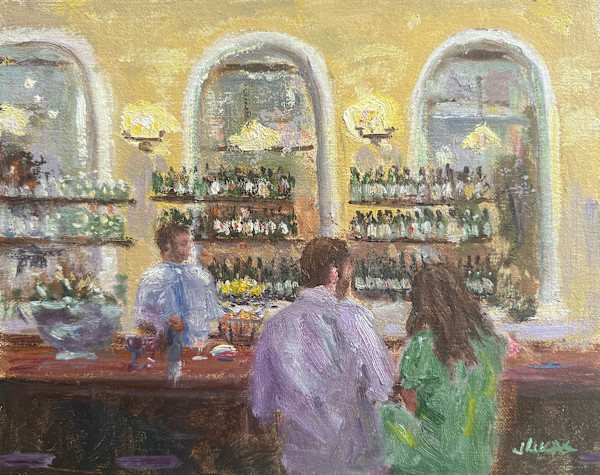 At the Bar, Fonfon by Janet Lucas Beck