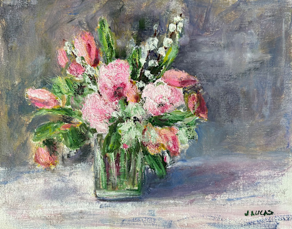 Study in Pinks by Janet Lucas Beck