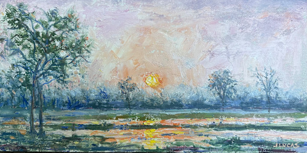 September Sunset by Janet Lucas Beck