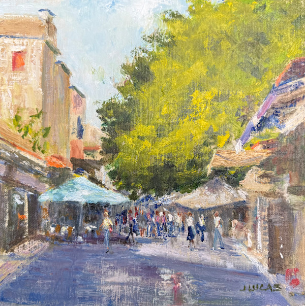 Saturday Market by Janet Lucas Beck