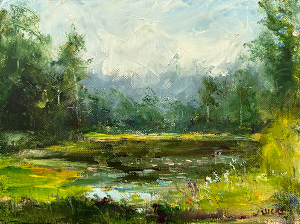 Water Lilies by Janet Lucas Beck