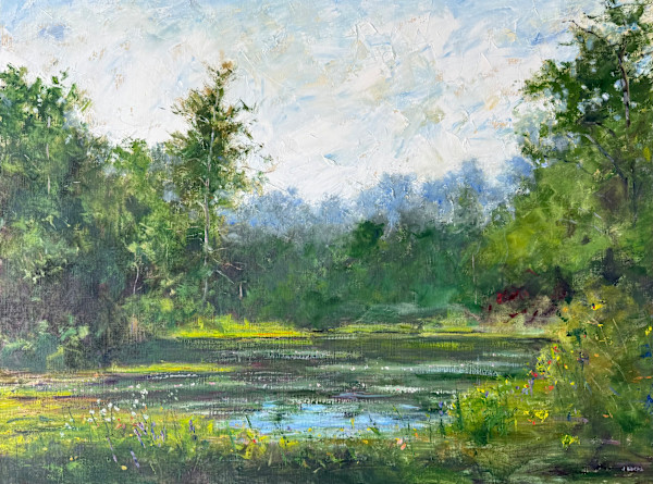 Emerald Reflections by Janet Lucas Beck