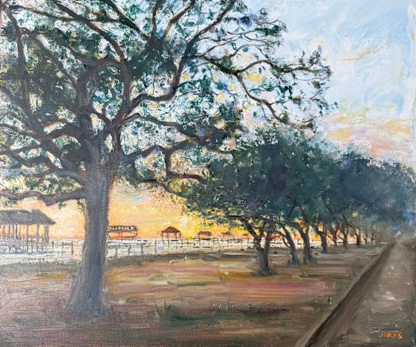 Oaks Along the Bay by Janet Lucas Beck, Image 10.