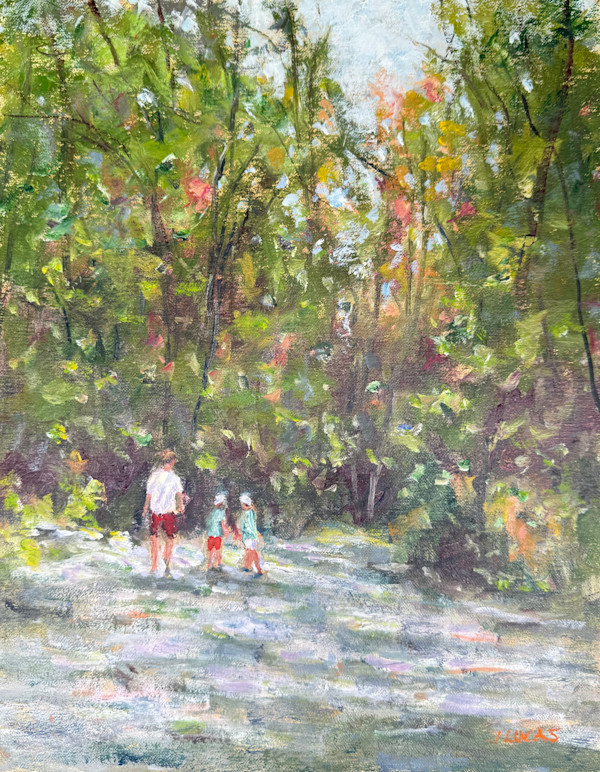 Three on the Trail by Janet Lucas Beck, Image 5.