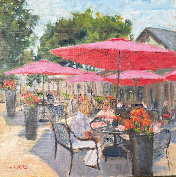 Under Red Umbrellas by Janet Lucas Beck, Image 7.