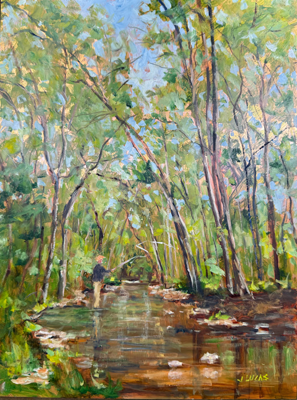 Morning on the Stream by Janet Lucas Beck, Image 9.
