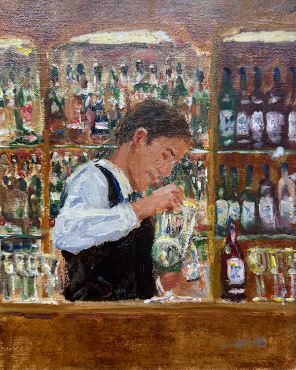At the Bar by Janet Lucas Beck, Image 1.
