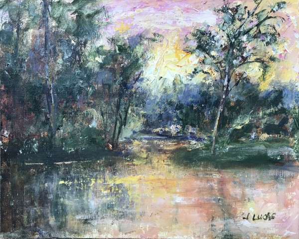 Pond Reflections by Janet Lucas Beck