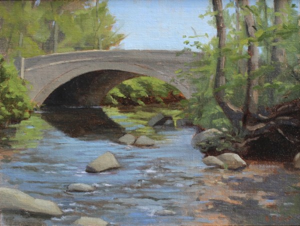 Saw Mill River Bridge by Eileen Eder
