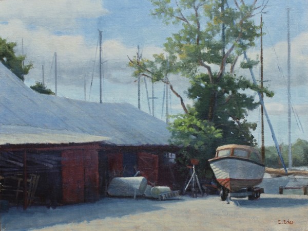 Classic Boatyard by Eileen Eder
