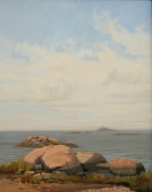 Chaffinch Island Rocks #2 by Eileen Eder
