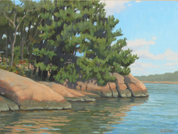 Center Harbor, High Island by Eileen Eder