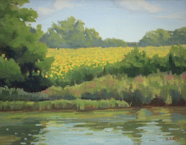 Sunflower Field by Eileen Eder