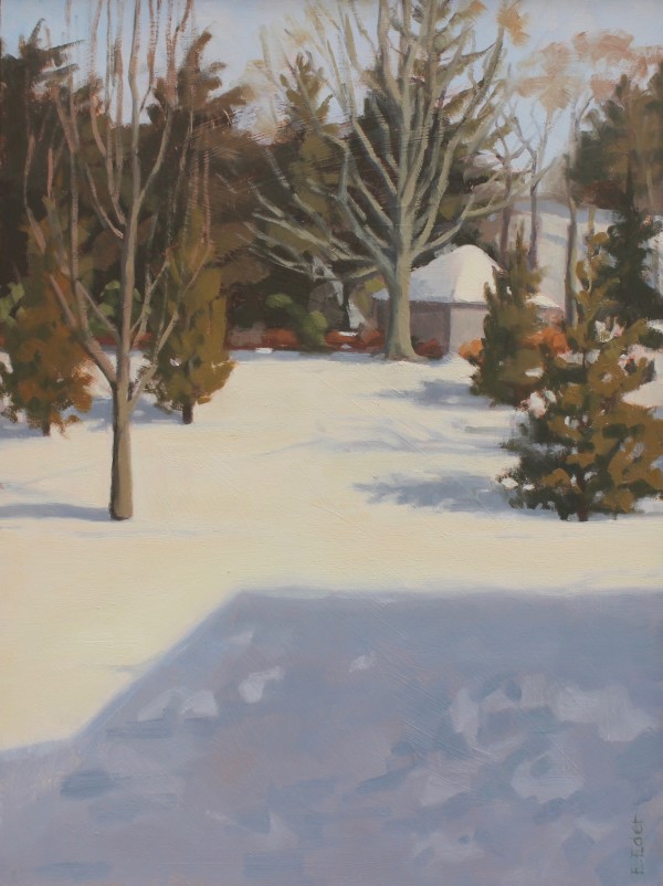 Winter Meadow View by Eileen Eder