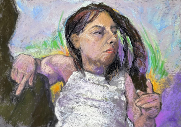 At the Mardi Gras by Darlene Bigus-Doheny