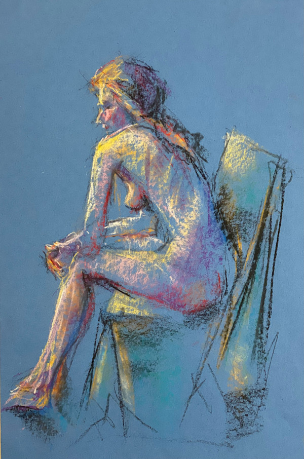 Figure in Blue by Darlene Bigus-Doheny