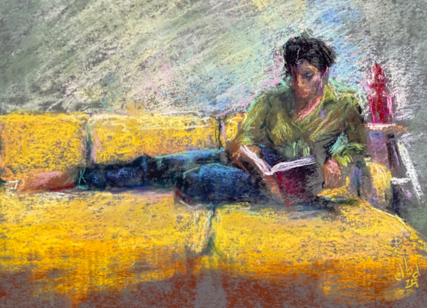 On a Yellow Cloud by Darlene Bigus-Doheny