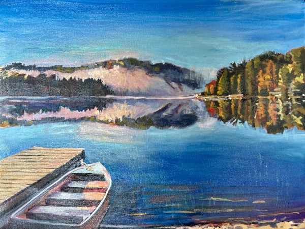 The Rowboat, Barry's Bay by Lynne Ryall