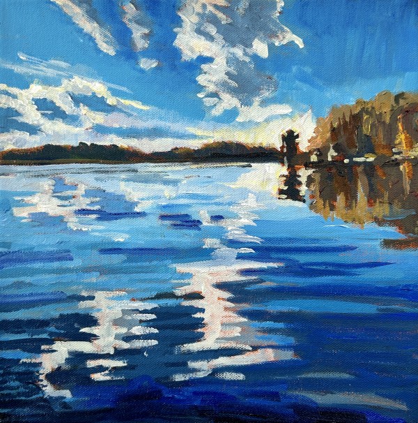 Late Autumn Stillness, Stoney Lake by Lynne Ryall