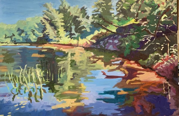 A Bay without Cottages, Lake of Bays Muskoka by Lynne Ryall
