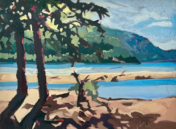 Beautiful Shade, Old Woman Bay, Lake Superior Provincial Park by Lynne Ryall
