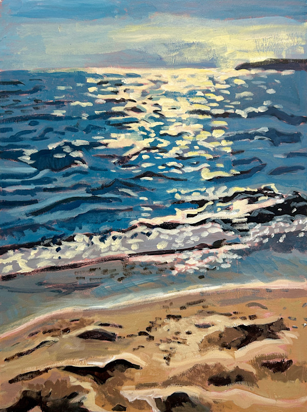 Afternoon Gaze before a Dip, Pancake Bay Provincial Park, Lake Superior by Lynne Ryall