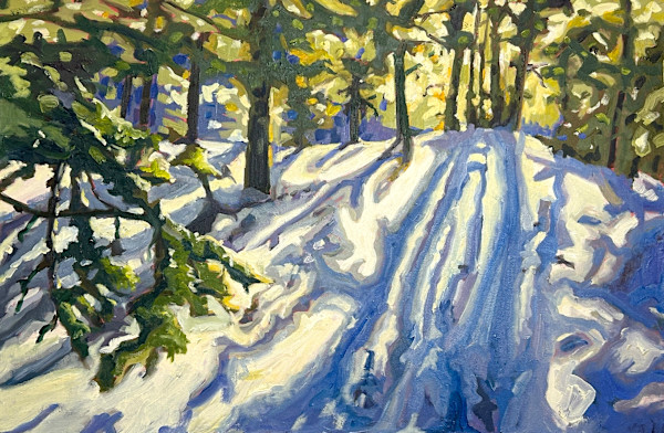 Long Shadows, Limberlost Forest Muskoka by Lynne Ryall, Image 1.