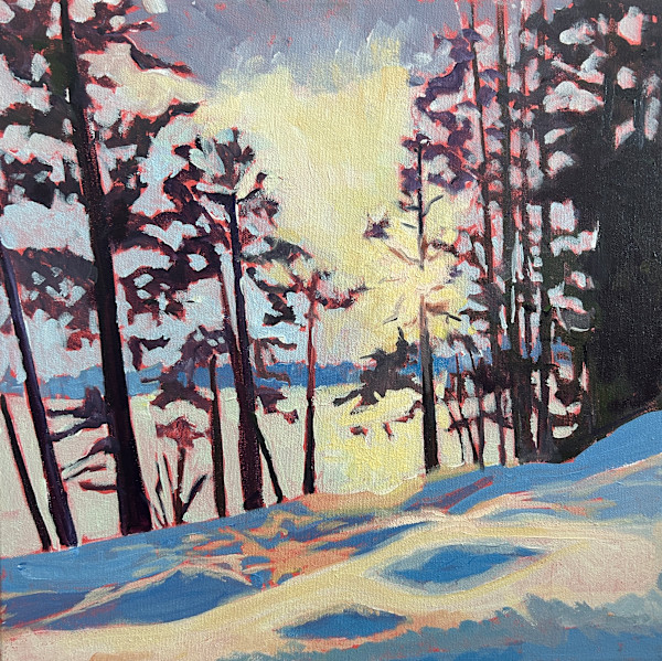 Winter Brillance, Lake of Bays by Lynne Ryall, Image 1.