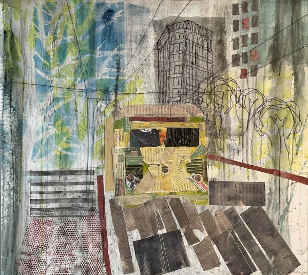 Waiting for the Streetcar by Elena Lawrence