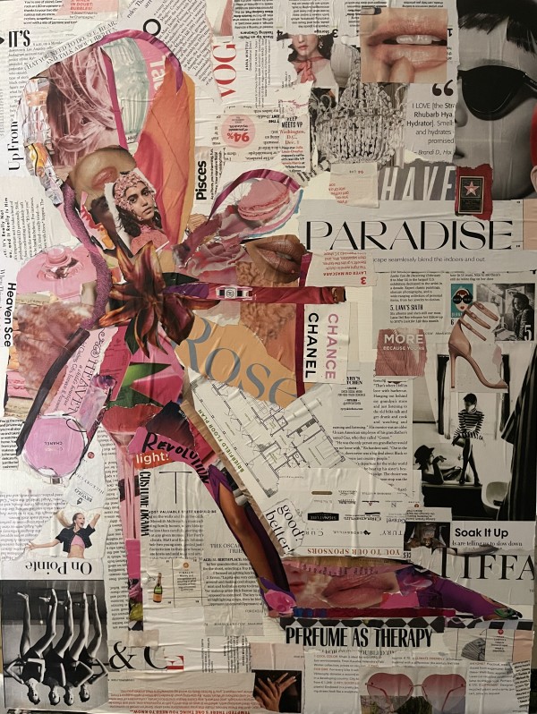 Stepping Out in Pink by Elena Lawrence