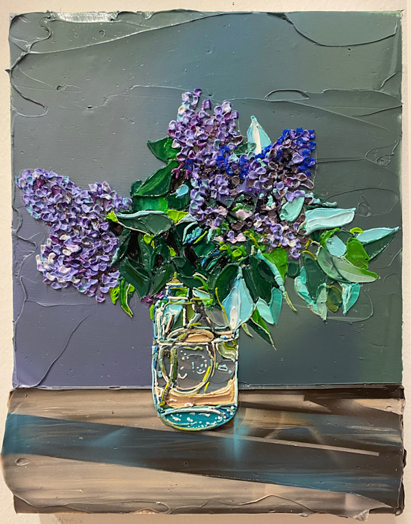 Roadside Lilac by Lisa Alonzo