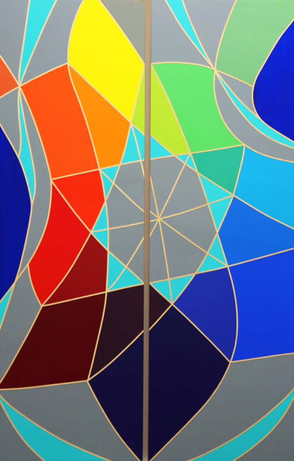 Color Wheel No. 145 by Fariba Abedin