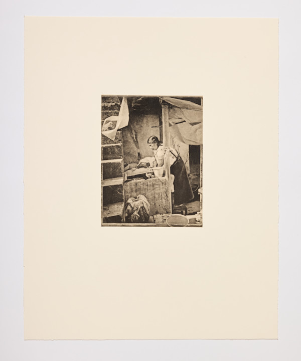 Gregorio de la Cruz Sánchez, My mother is doing the laundry by Wendy Ewald