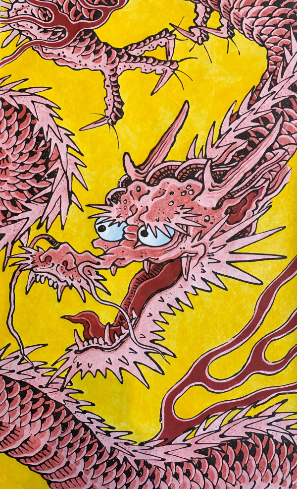 "Dragon" (Descending Left) 2/20 by Brian Paul