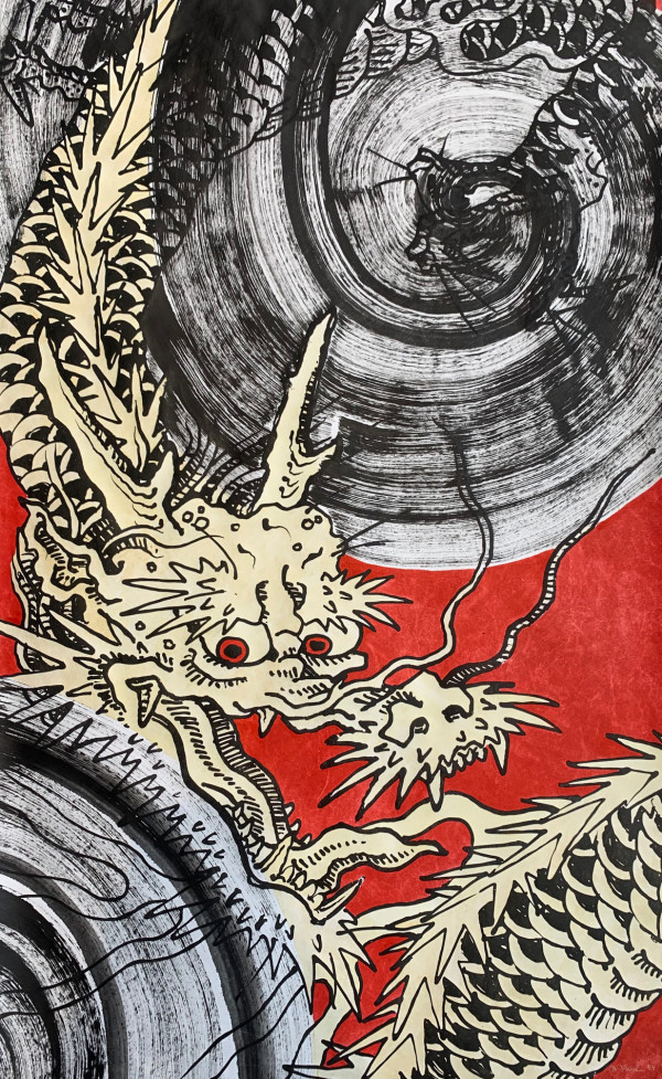 "Dragon" (Descending Right) by Brian Paul