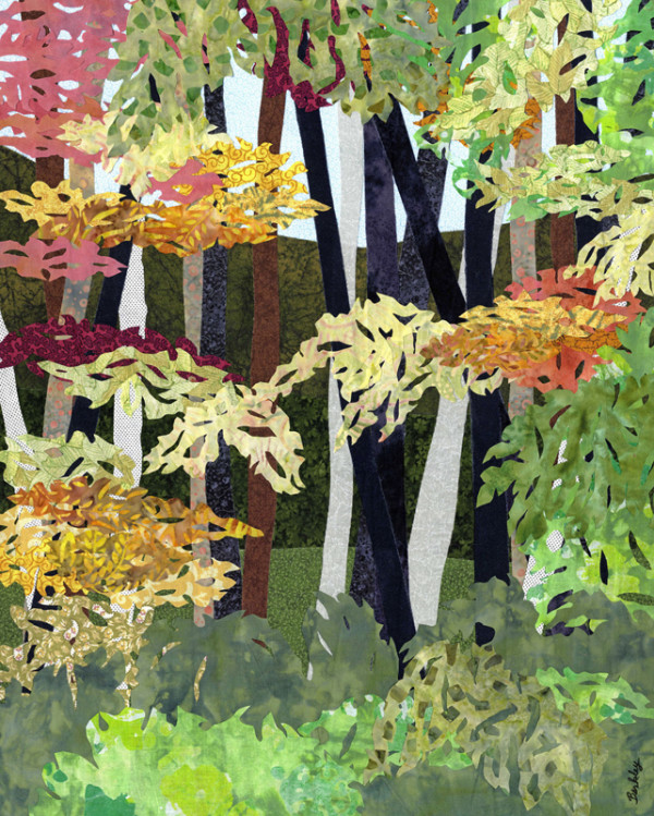 Early Autumn Woods by Julia R. Berkley