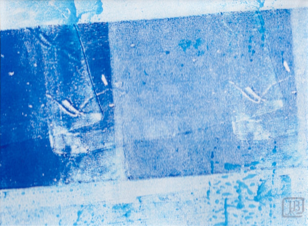 Fred & Ginger Monotype by Julia R. Berkley