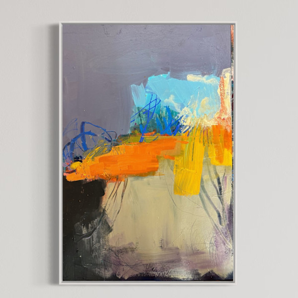 Blue Sky Through the Clouds by Liz Murphy