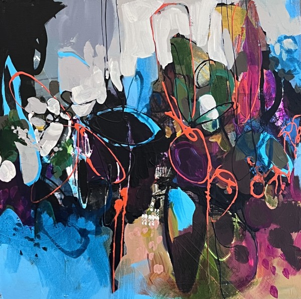 'Blue Skies And Tulips' by Liz Murphy