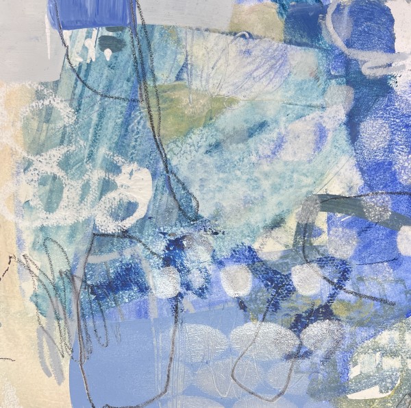 Blue Trophies 1,2,3 by Liz Murphy