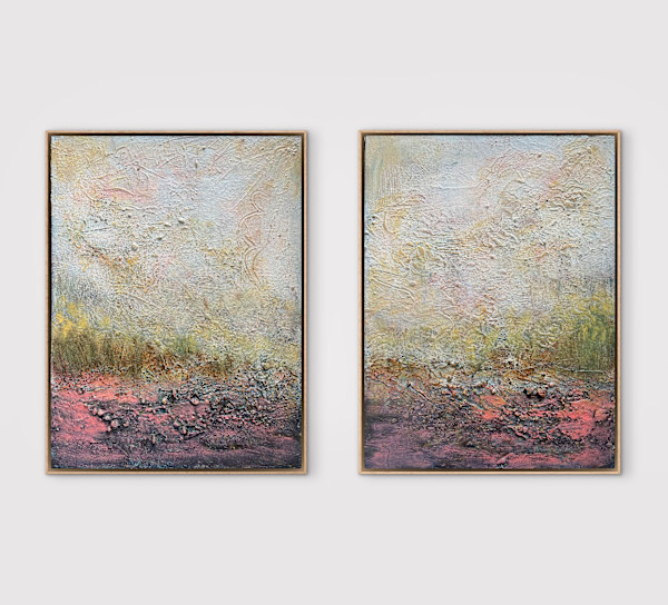 Echo der Zeit (Diptychon) - gerahmt by Ana Dijan, Image 1.