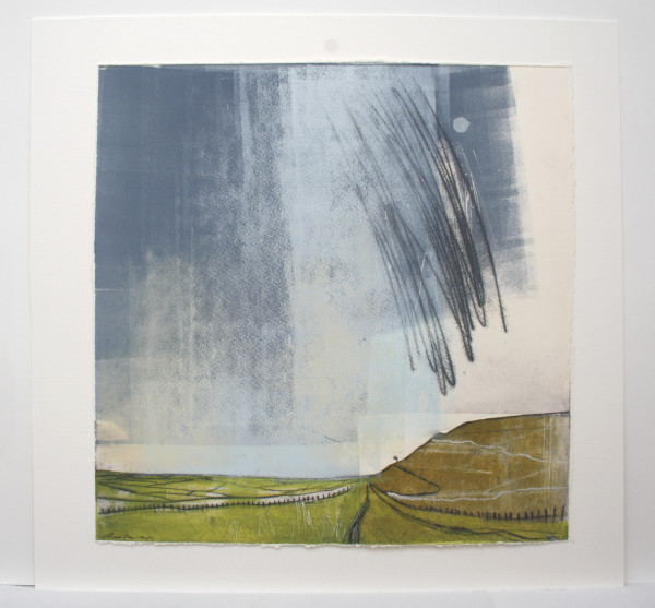 Maiden Castle Rain III by Ruth Ander
