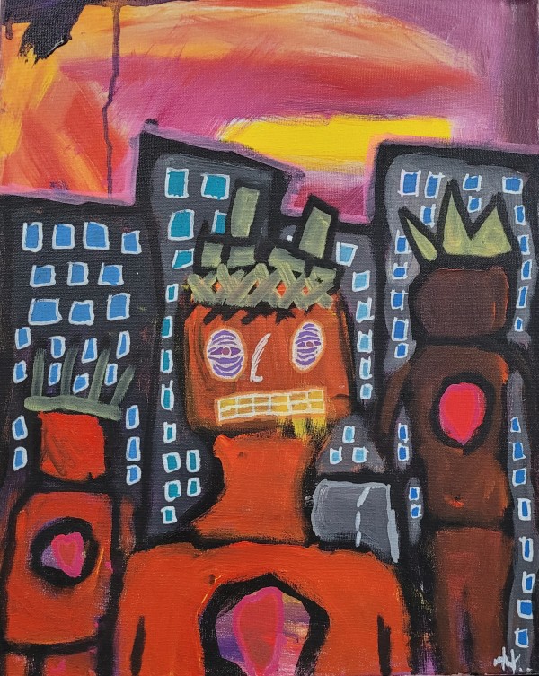Strolling the streets as royalty by Kyle Heinly