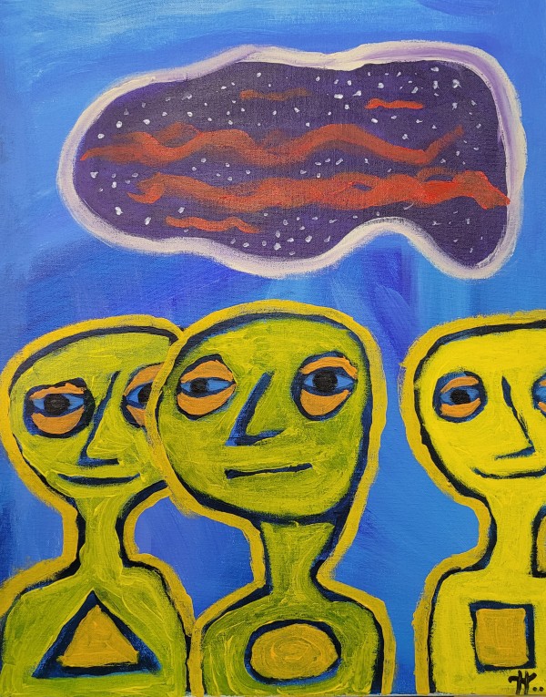 At Peace Within As The Sky Rips Itself Apart by Kyle Heinly