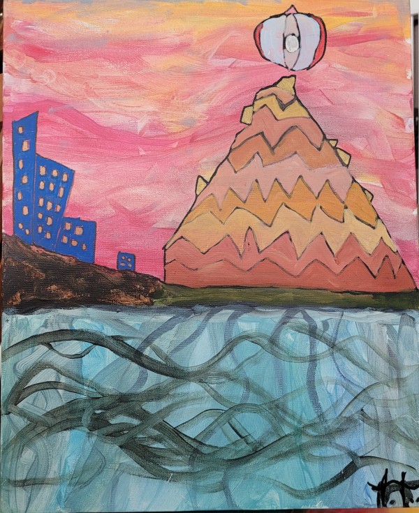Beyond the Shores of Mystic Misty Mountain by Kyle Heinly