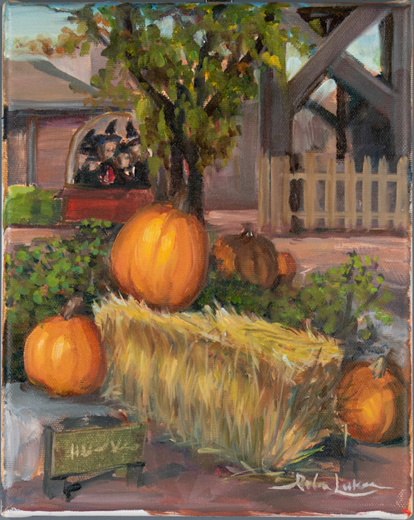Witches in a wagon by Robin Luker, Image 1.